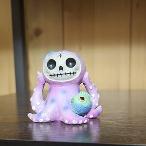 Purple Octopus Skeleton Toy